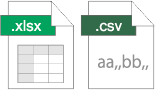 Excel/CSV